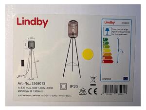 Lindby - Lampada con piedistallo MARLY 1xE27/40W/230V