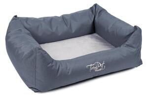 TrendPet Viscado letto ortopedico per cani grigio (120x95x25cm)