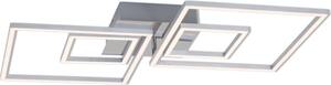 Lampada da soffitto a LED dimmerabile con funzione memoria 45 W argento metallo-plastica Briloner