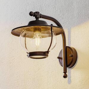 Moretti Luce Applique da esterni Betulle, ottone brunito