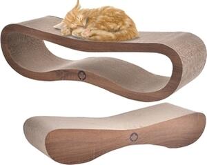 Lettiera per gatti Orbit + Satellite noce scuro