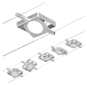 Paulmann Wire MacLED sistema LED funi 5 luci cromo