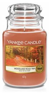 Yankee Candle - Candela profumata WOODLAND ROAD TRIP grande 623g 110-150 ore