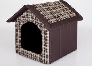 Cuccia pieghevole per cani R3 - 46x52x53 cm - per interni ed esterni - lavabile, leggera, stabile - tetto con zip | PillowPrim