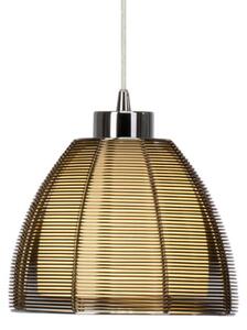 Brilliant Lampada a sospensione Relax bronzo cromato