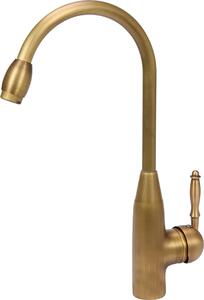 Rubinetto da cucina vintage RETRO BRONZE, miscelatore per lavello, miscelatore