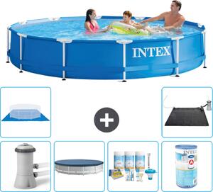 Piscina autoportante rettangolare - 366x76 cm - 7 pezzi - Modello S41763