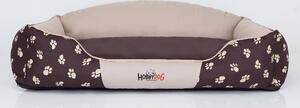 Cuscino per cani Cuscino per cani Letto per animali domestici Letto per gatti Cestino per cani Posto letto - Royal - 110 x 84 x 30 cm [Taglia: XXL] - Beige con zampe