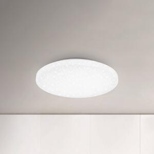 Briloner Plafoniera LED Case IP44 cielo stellato 840 Ø 40cm, Bianco / Opale, Bagno, Plastica, Moderno, Plafoniera
