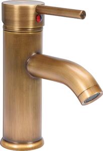 Rubinetto per lavabo RETRO BRONZE, rubinetto vintage, miscelatore