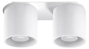 Lampada da soffitto ORBIS 2 bianco 2xGU10 10W alluminio 12x10x26cm Sollux Lighting
