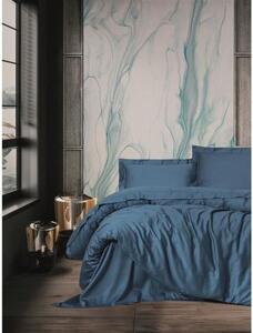 L'Essentiel Linge de Maison, Elegant - Blue, Set copripiumino King in raso (FR), Blu, 100 % cotone sateen, 240 x 220 cm