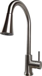 Rubinetto da cucina, JF-7020S rubinetto con doccetta estraibile, 2 funzioni, 400 mm