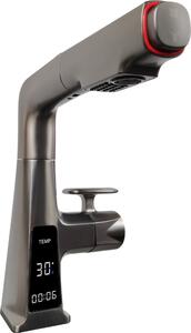 Miscelatore da cucina JF-9003B - bocca estraibile, display, 2 funzioni