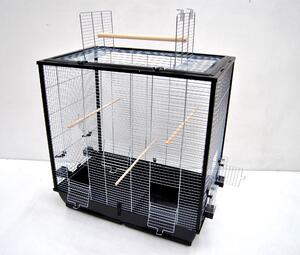 Gabbia per uccelli di grandi dimensioni pappagallino canarino budgerigar grande con posti a sedere all'aperto