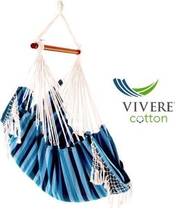 Amaca Vivere amaca sedia amaca in cotone stile brasiliano colore: blu laggon