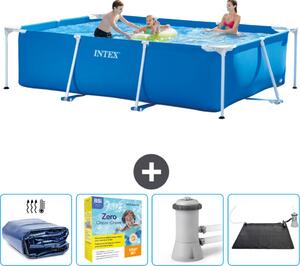 Piscina fuori terra rettangolare - 300x200x75 cm - 5 pezzi - Modello SCB11
