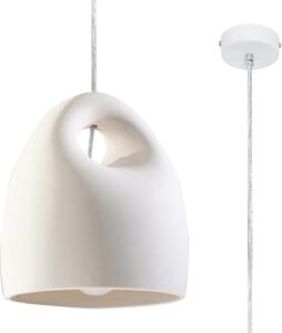 Lampada a sospensione in Vetroceramica BUKANO 1xE27 15W Vetroceramica 126x25x25cm Sollux Lighting