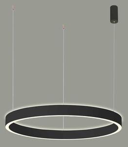 Lampada a sospensione LED 60W BRASCO UP DOWN PND-56215D-060RPP-BK-3KS4K-TRDIMM Italux