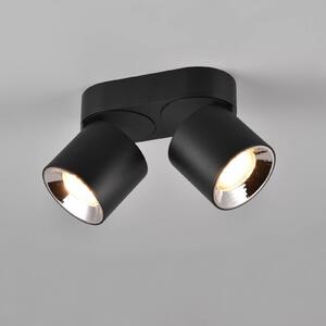 Trio Lighting Guyana faretto da soffitto GU10 2 luci nero