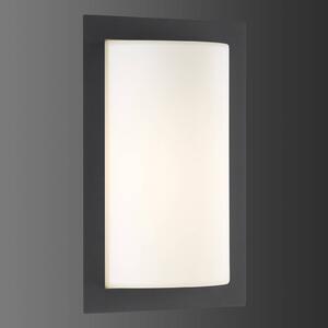 LCD Applique da esterno Luise color grafite con luce LED