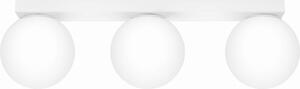 Lampada da soffitto YOLI 3 bianco 3xG9 8W acciaio/vetro 14.5x12x50cm Sollux Lighting