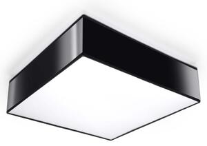 Lampada da soffitto HORUS 35 nero 2xE27 15W PVC 11x35x35cm Sollux Lighting