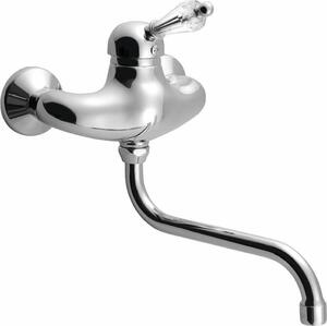 Sapho Kirké - Miscelatore per lavabo, leva in cristallo, cromo KI15KC