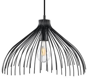 Lampada a sospensione UMB nero 1xE27 15W acciaio 125x40x40cm Sollux Lighting