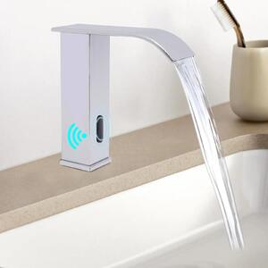 Rubinetto da bagno - Rubinetto per lavabo - Quadrato - Acciaio inox 304 - Cartuccia in Vetroceramica - Monocomando - Caldo/freddo - A libera installazione - Bianco