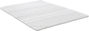 Topper in schiuma comfort da 2,5 cm Sleezzz® Basic 180 x 200 cm con trapuntatura a onde a 7 zone e gommini angolari