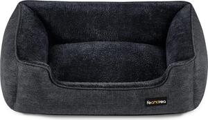Cuccia per cani FEANDREA, sfoderabile, 90 x 75 x 25 cm, grigio scuro