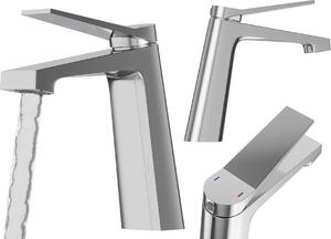 Rubinetto Lavabo Cromato Monocomando Con Scarico Pop-up – Cartuccia In Ceramica CoolStart - 4