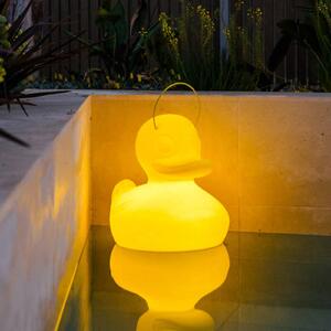 Goodnight Light DUCK-DUCK XL lampada LED da esterni in giallo