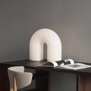 Ferm LIVING Piantana LED Vuelta, vetro, 36 cm, dimmerabile