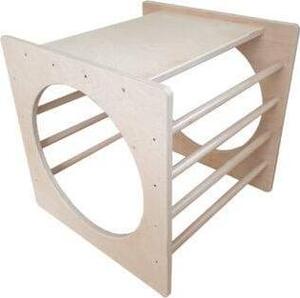 Triangolo di arrampicata in legno per bambini | Parco giochi Montessori KlapperSpecht | Cubo di arrampicata | Parete di arrampicata