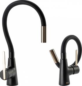 Rubinetto da Cucina Rea Icon Black/Gold