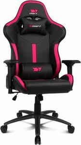 DRIFT DR350, sedia da gioco, 150 kg, sedile imbottito, schienale imbottito, nero, metallo