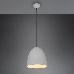 Reality Leuchten Lampada a sospensione Tilda, 1 luce, grigio, Ø25cm