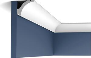 Orac Decor C260 Luxxus Profilo decorativo a stucco Profilo decorativo a soffitto Cornice a stucco Profilo decorativo a parete Modanatura d'angolo | 2 metri