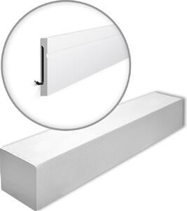 NMC FD15-box WALLSTYL Noel Marquet 1 cartone con 8 strisce decorative Modanatura per pavimenti stile classico colore bianco | 16 m