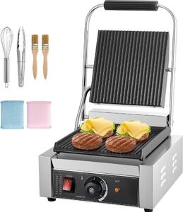 Panini grill commerciale - piastra 22x23cm - panini professionali per panini deliziosi