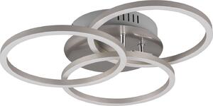 CIRCLE argento RL R62823107 lampada da soffitto moderna con LED integrato CIRCLE argento