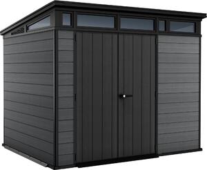 KETER Cortina Casetta da giardino 9x7, 279 x 226 x 218 cm, grigio/antracite KETER 255060