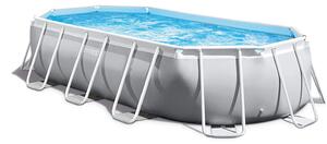 Piscina "Prism Frame" Ovale C/Tel. Portante C/Pompa Cm.503X274X122H. - capacità lt.13365 - peso kg.112,1 (26796)