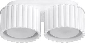 Lampada da soffitto AURA 2 bianco Gx53 2xGx53 10W alluminio 8x10x21cm Sollux Lighting