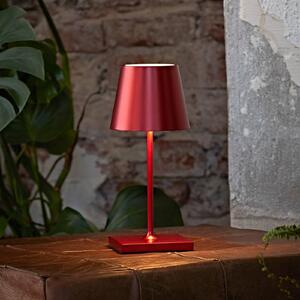 Sigor Lampada LED accu tavolo Nuindie mini 25cm ciliegia