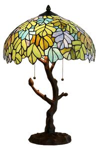Lampada da tavolo Tiffany Clayre & Eef Ø 40x60 cm vetro verde