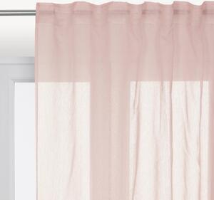 Tenda filtrante INSPIRE Voile Softy rosa fettuccia con passanti nascosti 200x280 cm