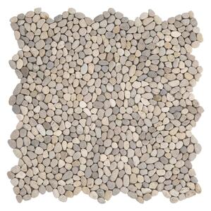 Mosaico pietra Microsasso bianco sp. 10 mm